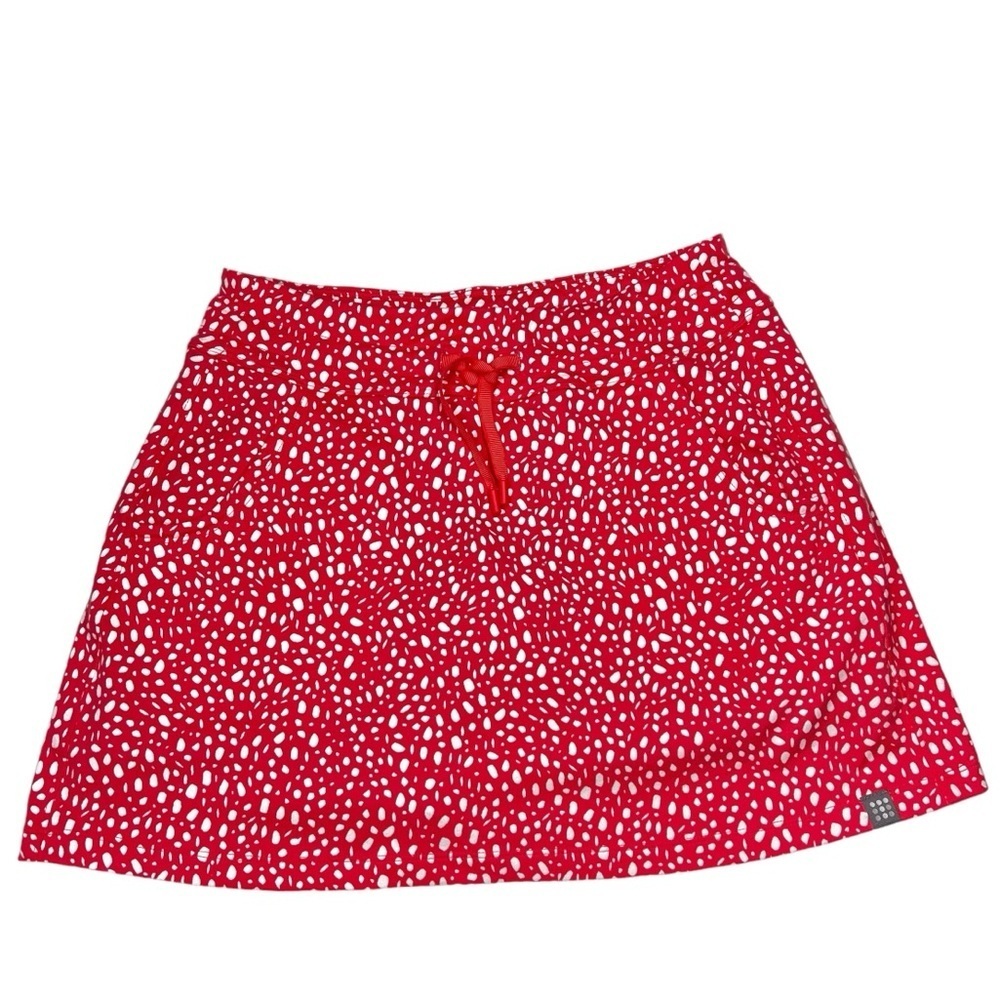 TITLE NINE Athletic Coral White Stretch Pocket Dream Skort Women's Size 2 XS